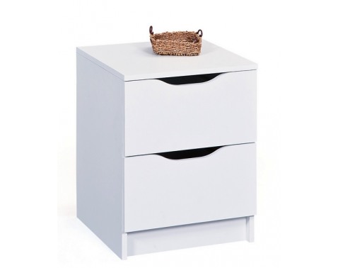 Komoda/nočný stolík Westphalen, biely