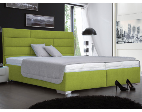 Posteľ Windy 180x200 cm, limetová látka