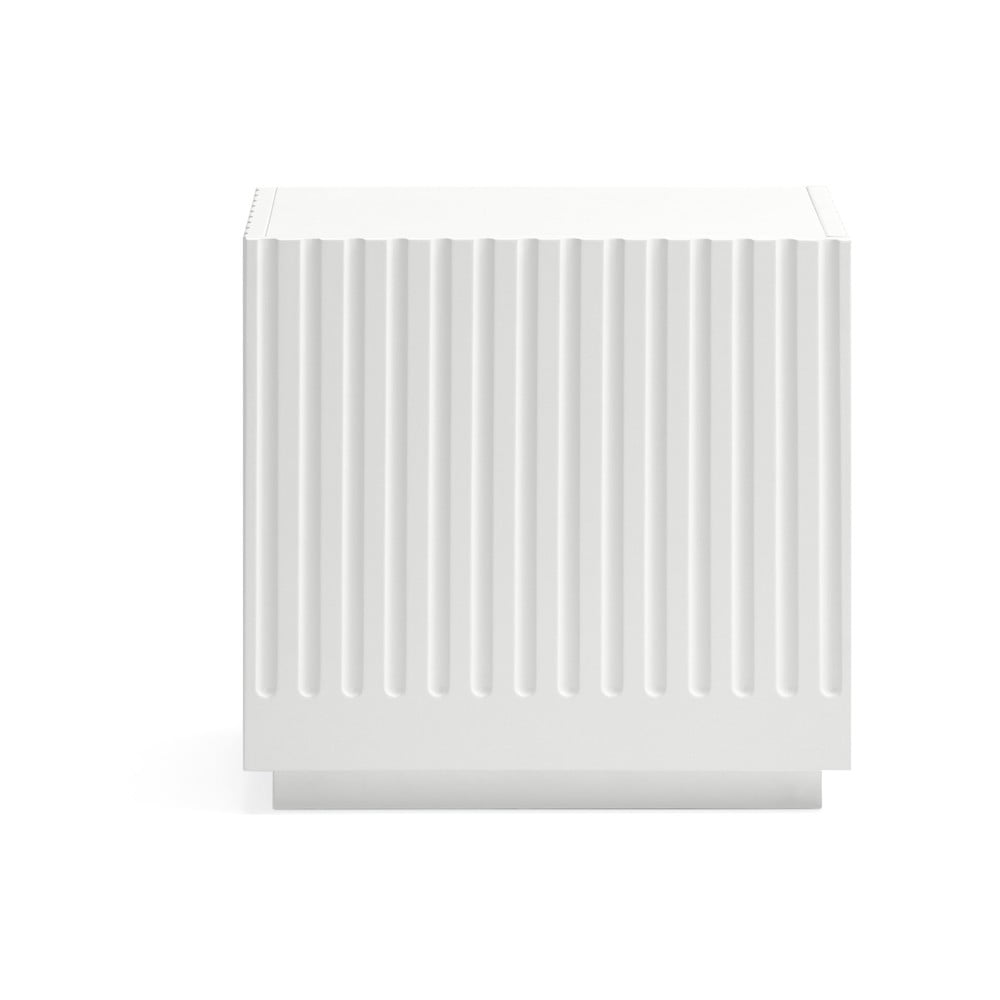 Biely nočný stolík Doric – Teulat