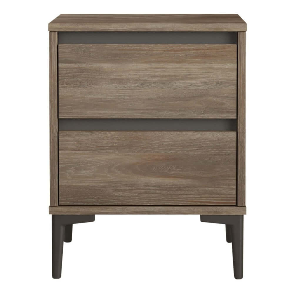 Hnedý nočný stolík Elegance – Kalune Design