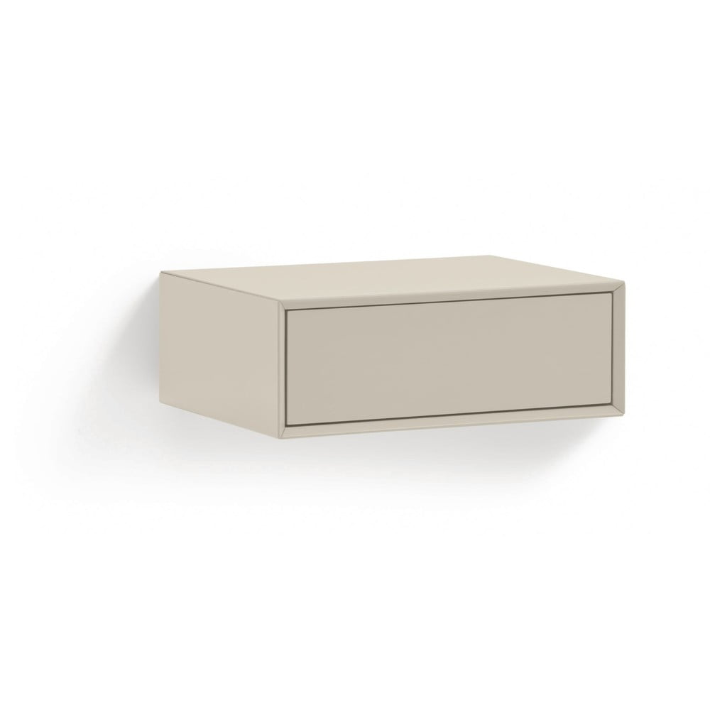 Krémový závesný nočný stolík Platt – Teulat