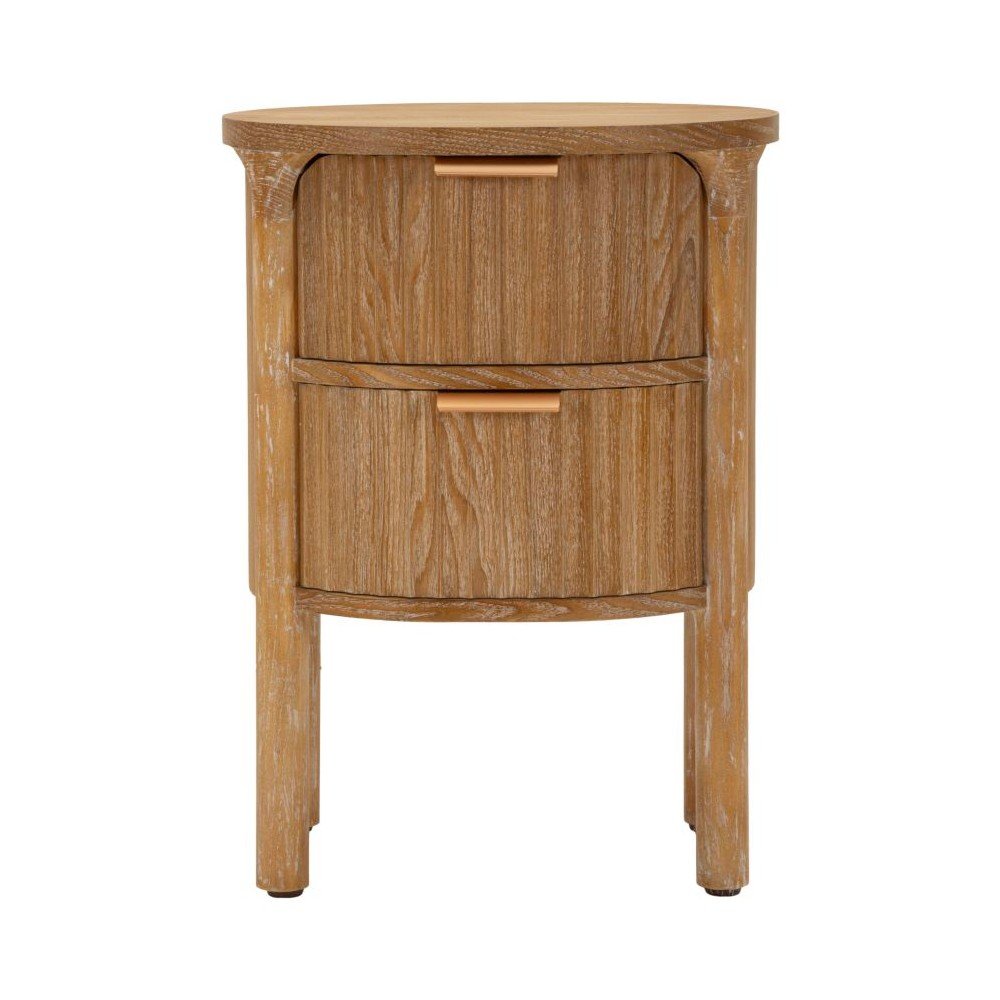 Nočný stolík z jedlového dreva v prírodnej farbe Gothenburg – Mauro Ferretti