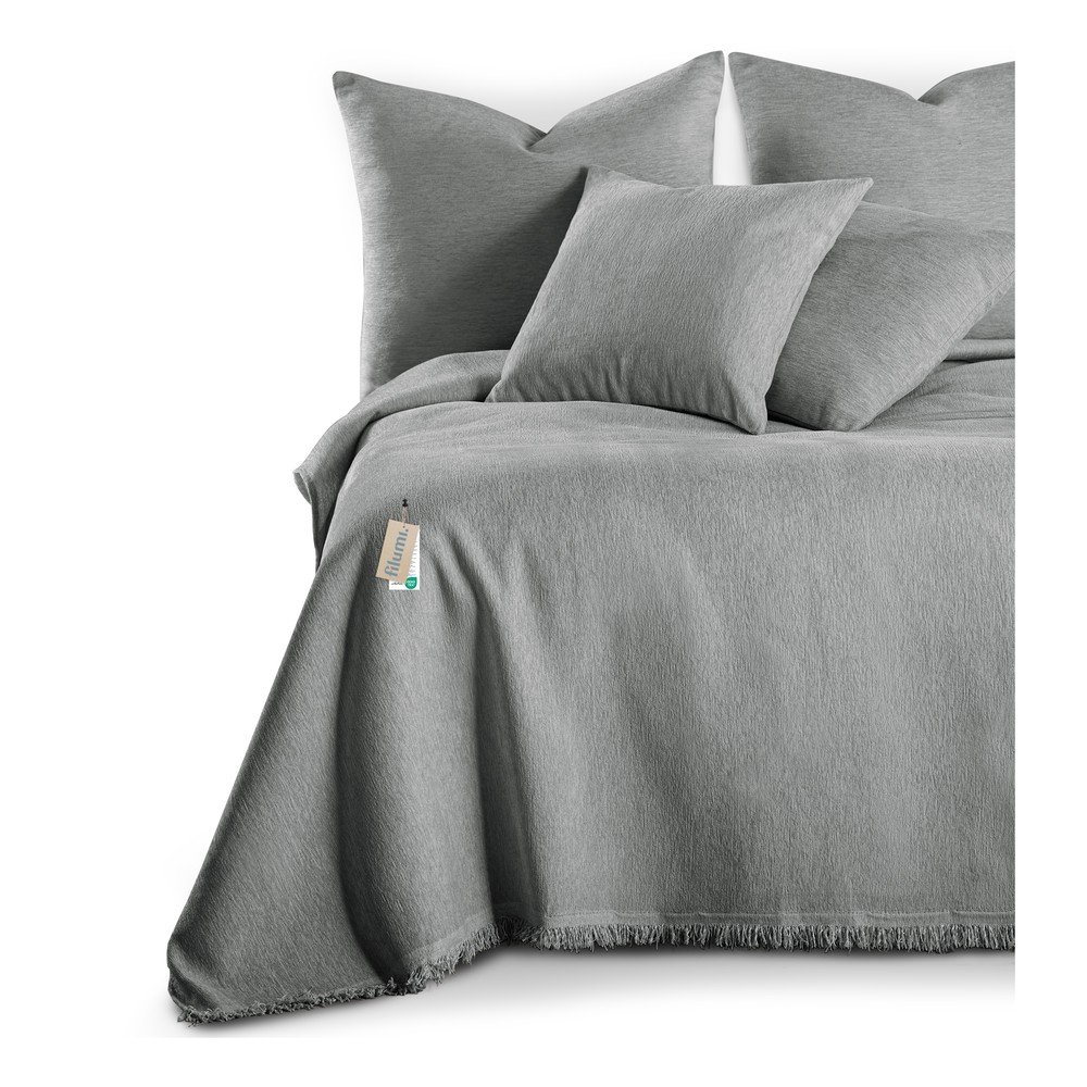 Sivý pléd zo ženilky 220x240 cm Talo – Filumi