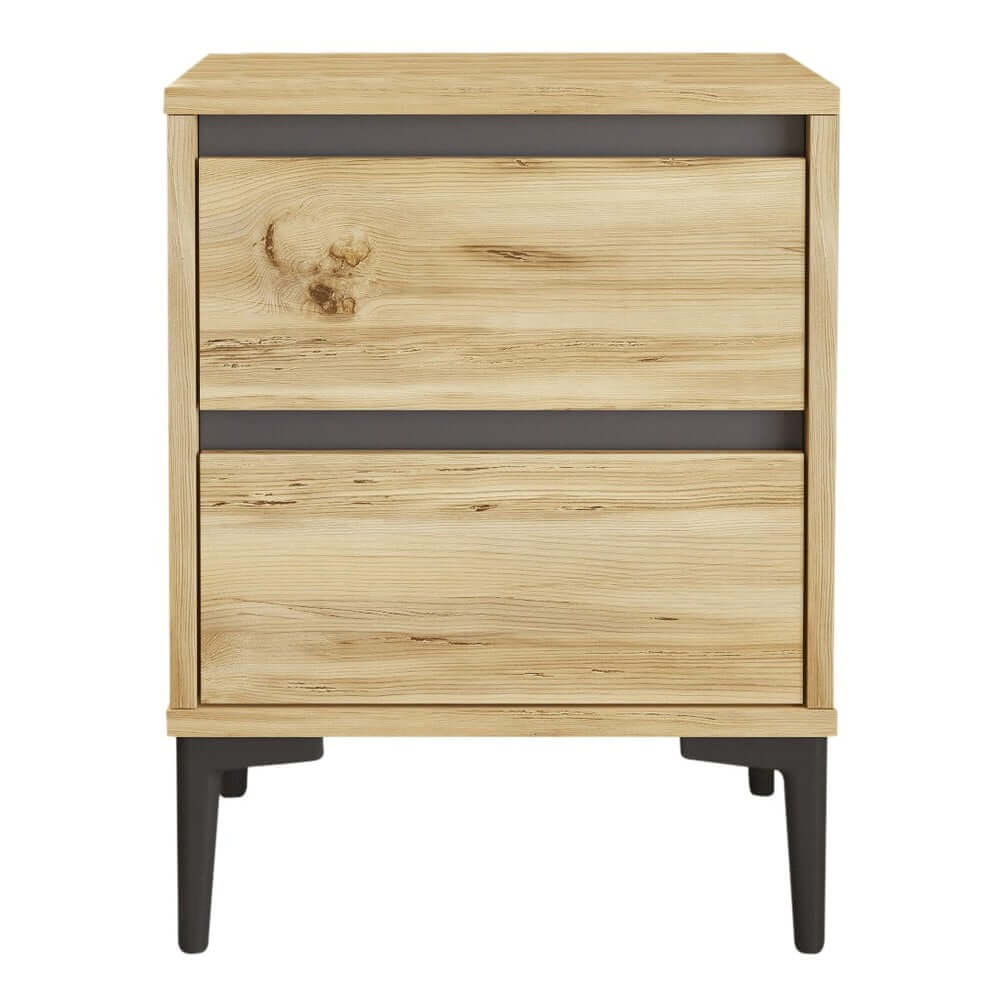 V prírodnej farbe nočný stolík Elegance – Kalune Design