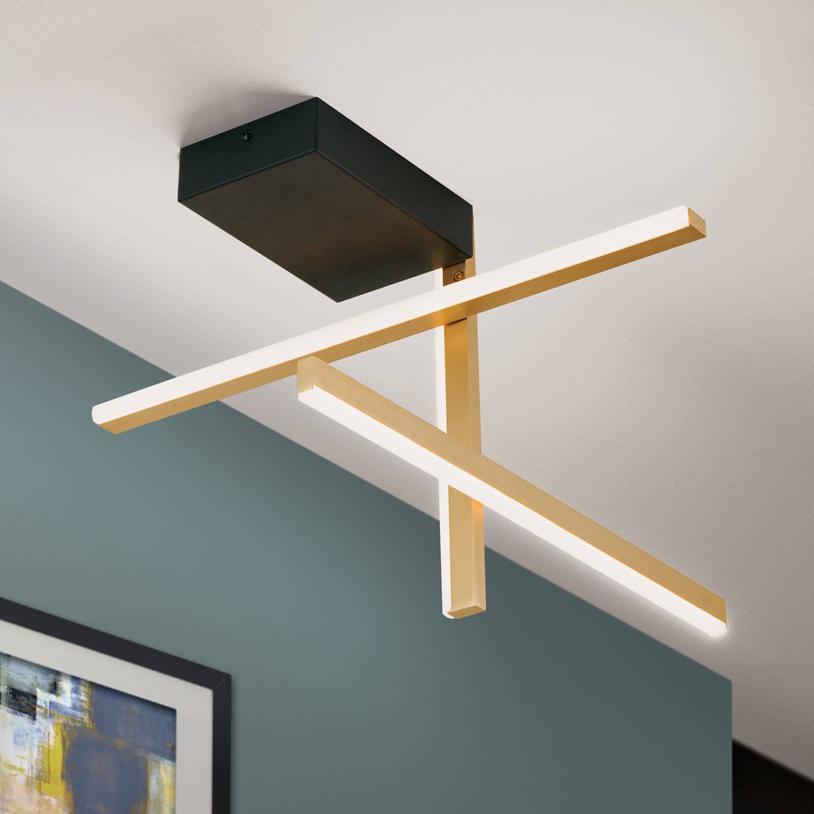 Stropné LED svetlo Stargate 3-plameňové