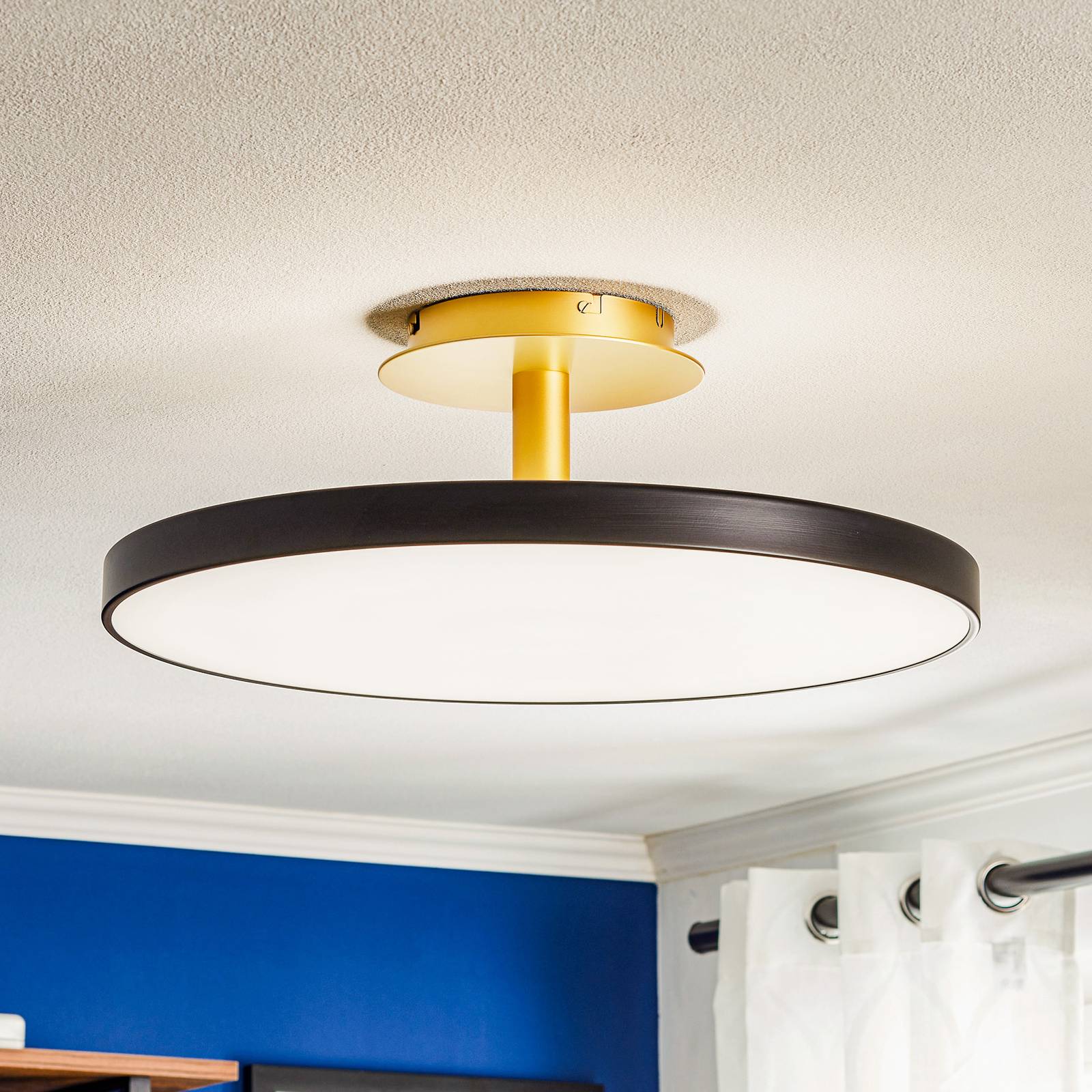 UMAGE Asteria Up Veľké stropné svietidlo 60 cm čierne