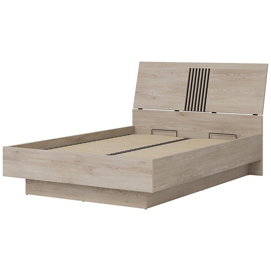 Posteľ 140 Z Sip Mati Mi18/140 Dub Crem/čierna