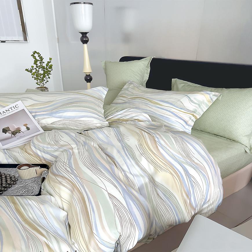 Posteľná bielizeň bavlnený satén ALBS-01340B 160x200 Lasher