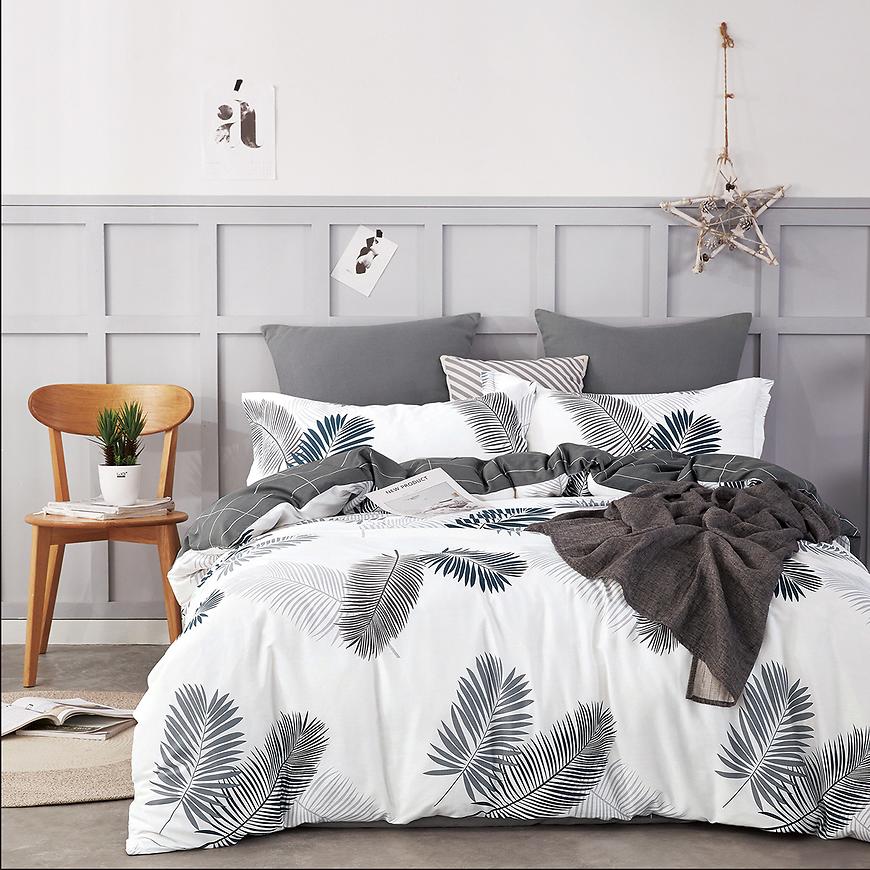 Posteľná bielizeň bavlnený satén ALBS-01341B 200x220 Lasher