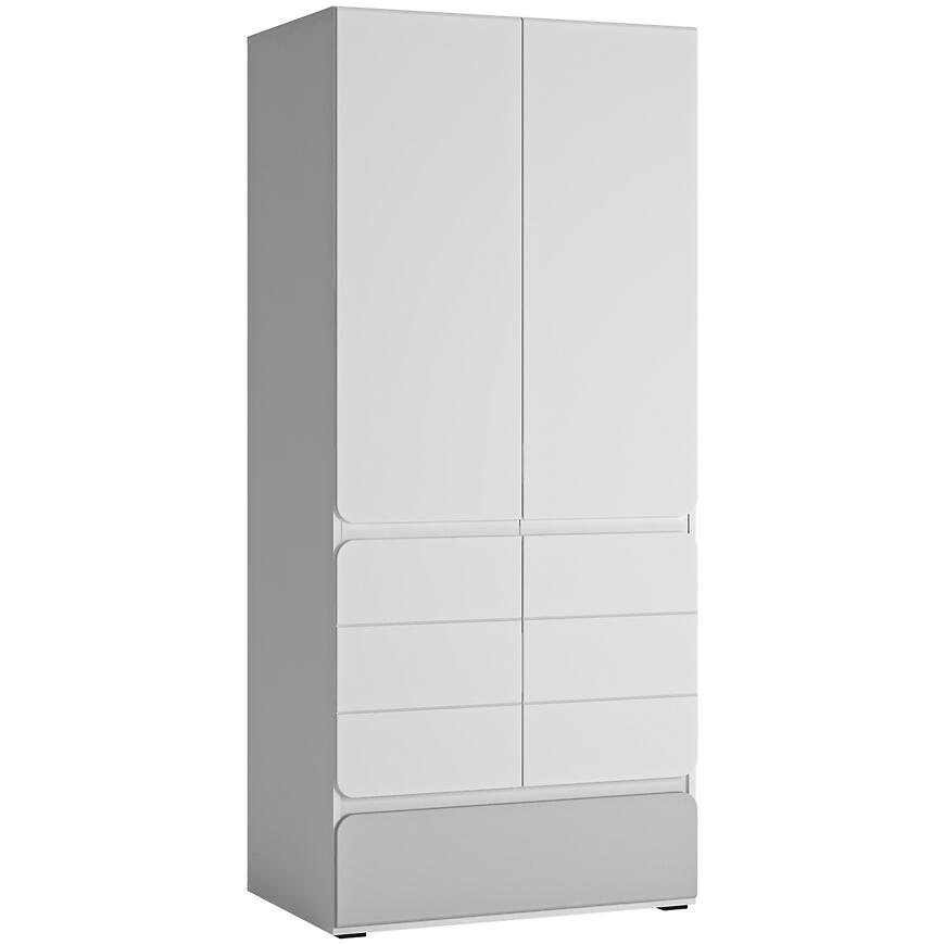 Skriňa 2d1s Flexi Flxs02  Biela Alpin/Billbergia