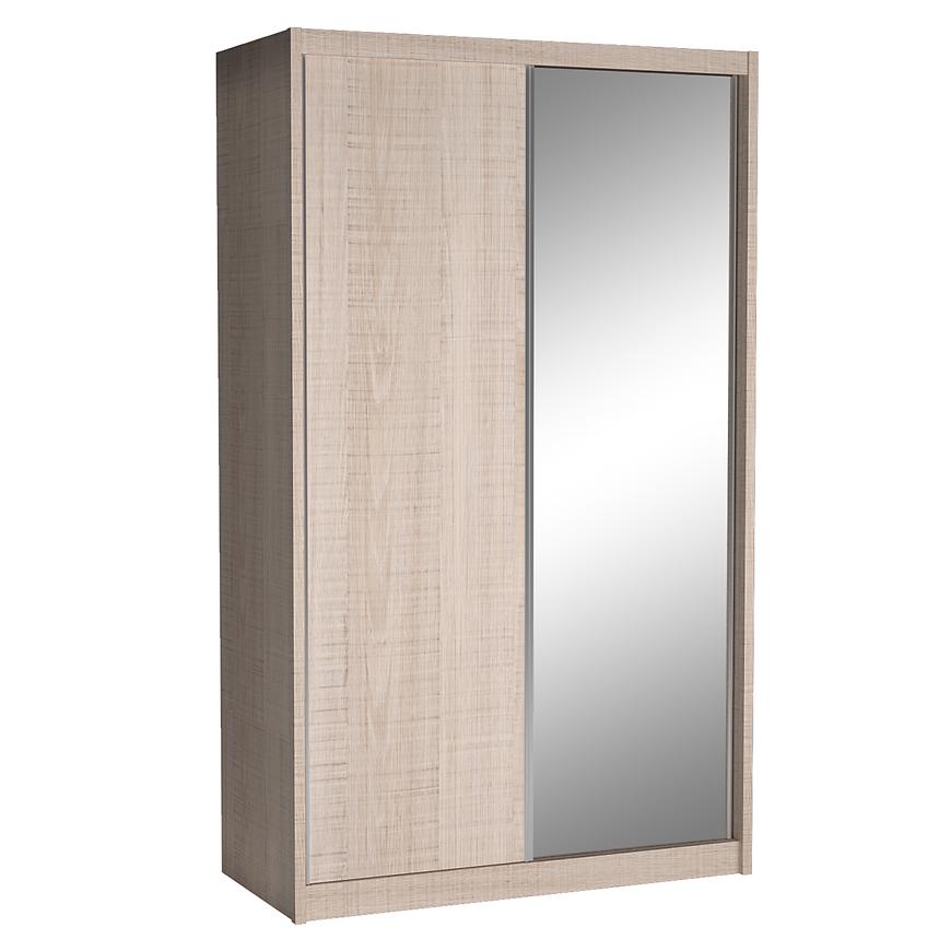 Skriňa Karol 143 s zrkadlom dub santana