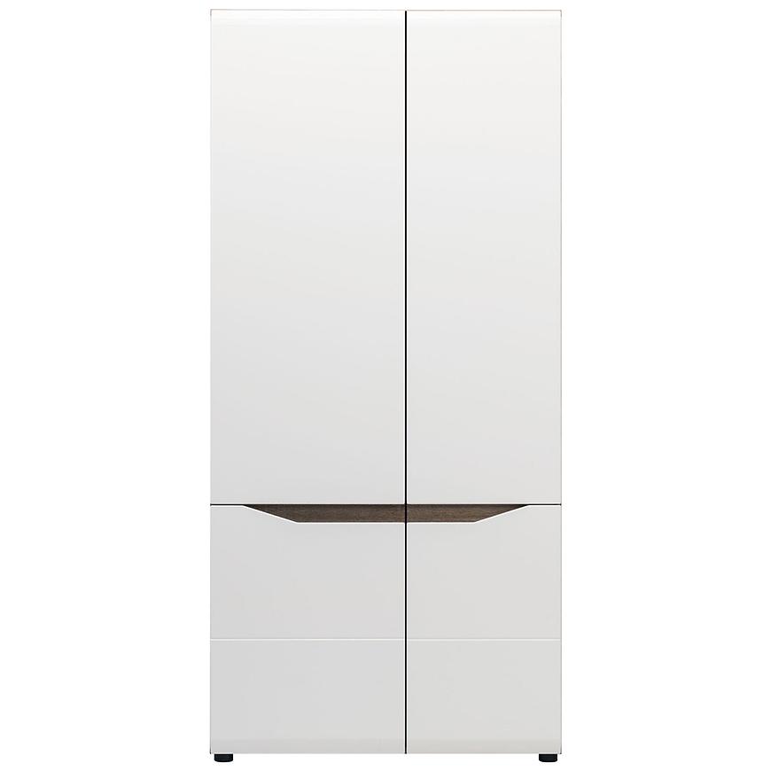 Skriňa Lionel Li08 Dub S./ Biela