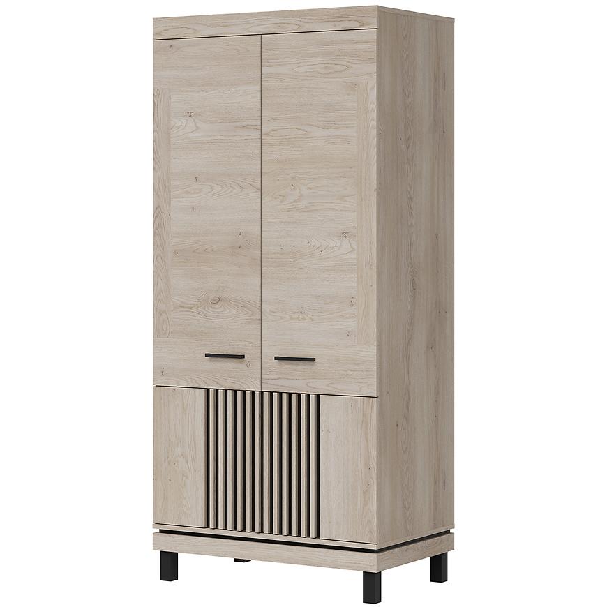 Skriňa Mati Mi10 Dub Cremona/čierna