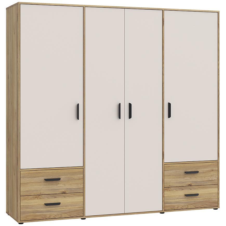 Skriňa Mokkaro Moks841-M802 Piesok/Dub Mauvella