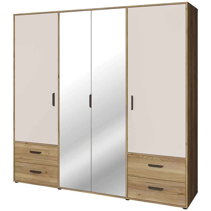 Skriňa Mokkaro  Moks845-M802  2d2lud4sz Piesok/Dub Mauvella