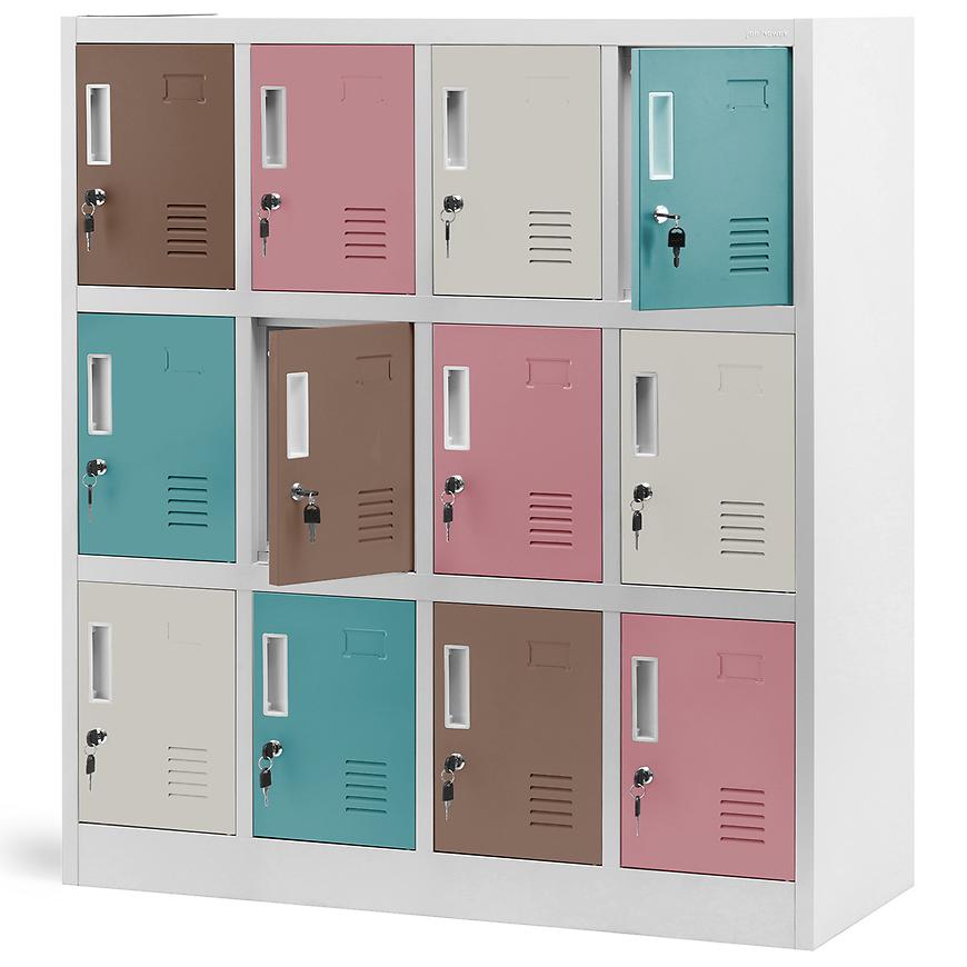 Skriňa OLA kovová pastelová/viacfarebná