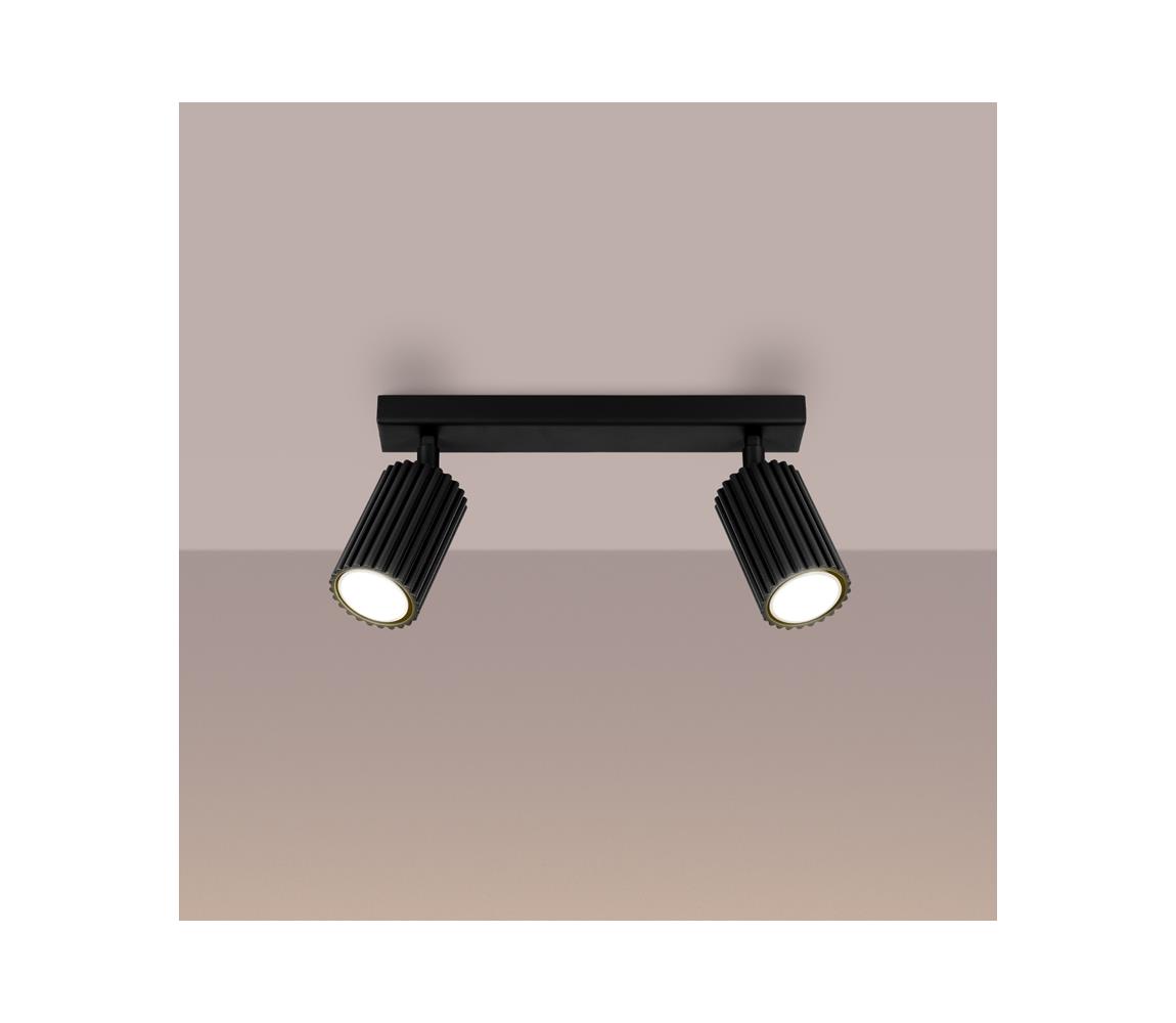 Brilagi Bodové svietidlo CRESTO 2xGU10/10W/230V čierna