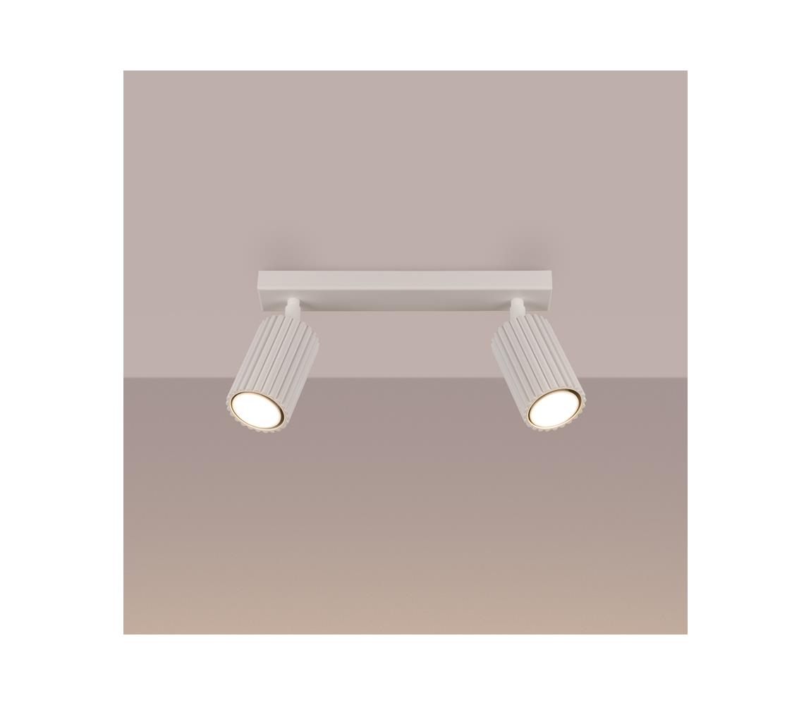 Brilagi Bodové svietidlo CRESTO 2xGU10/10W/230V krémová
