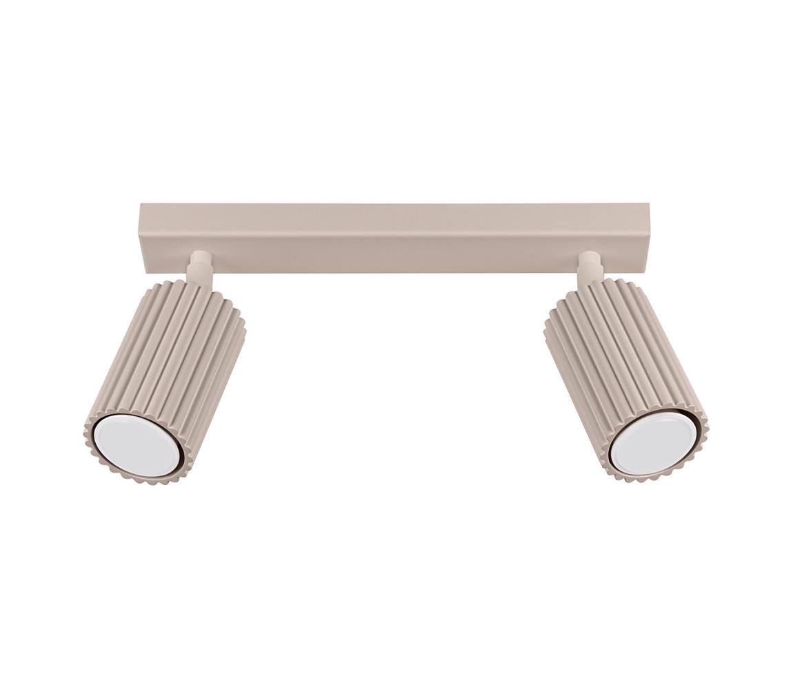 Brilagi Bodové svietidlo CRESTO 2xGU10/10W/230V taupe