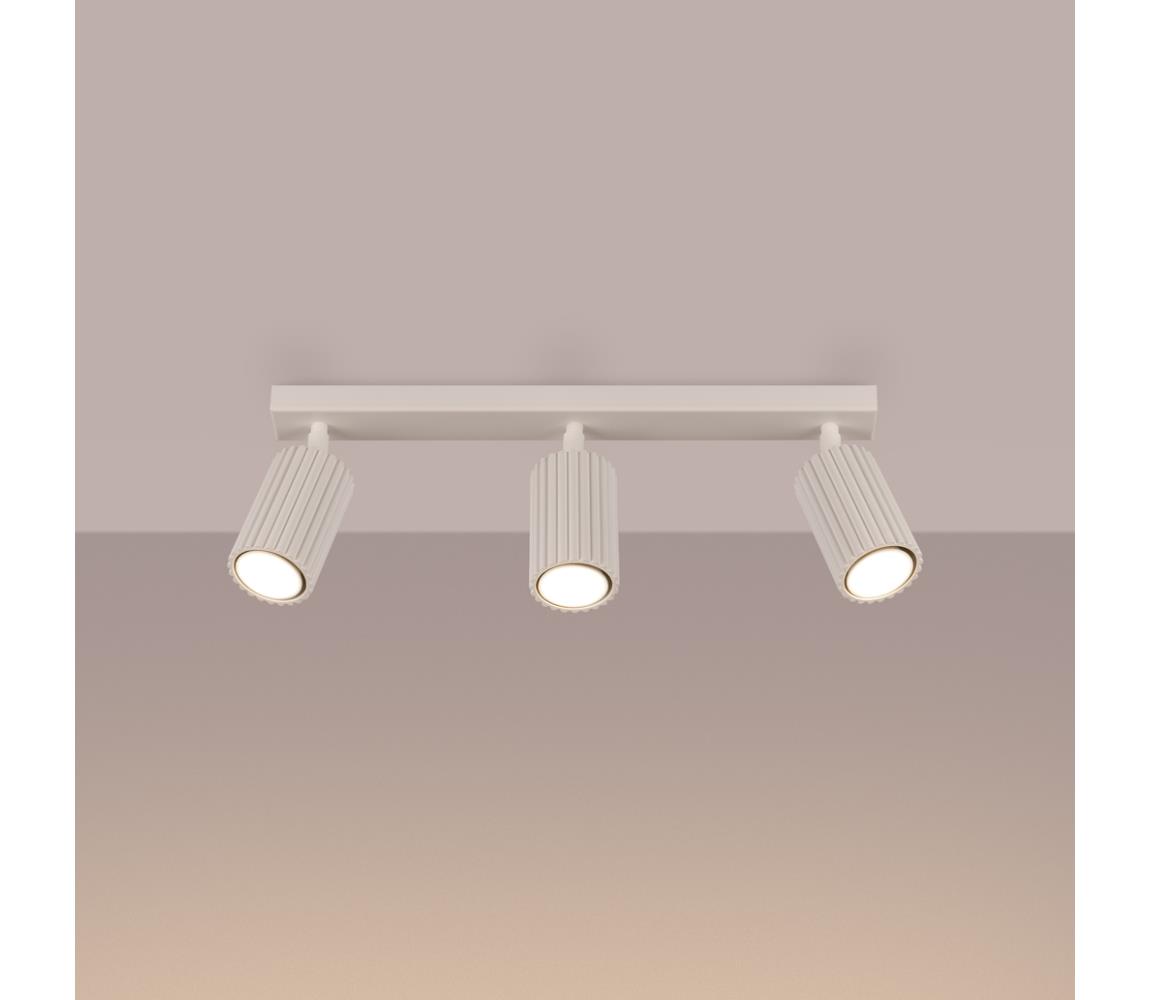 Brilagi Bodové svietidlo CRESTO 3xGU10/10W/230V krémová