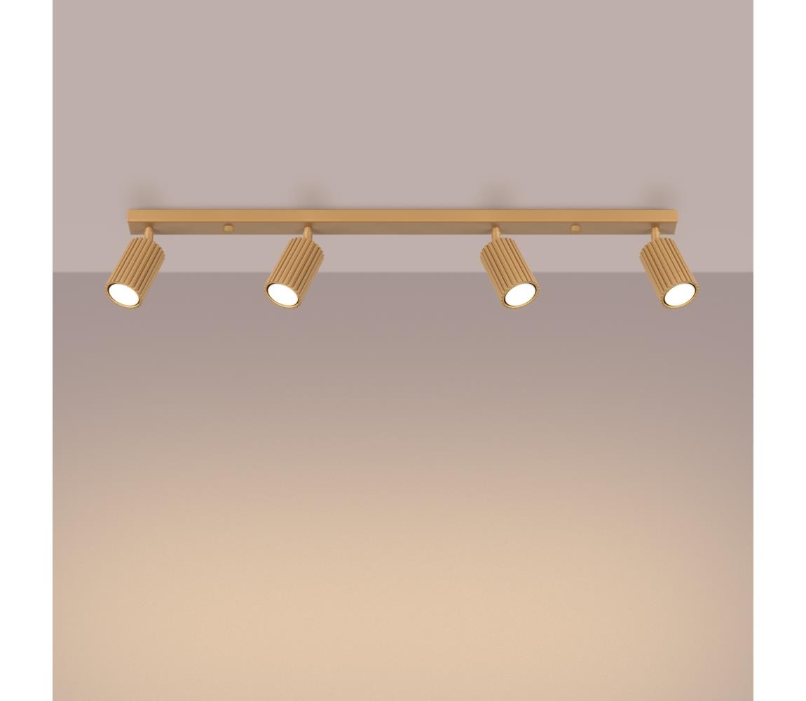 Brilagi Bodové svietidlo CRESTO 4xGU10/10W/230V zlatá