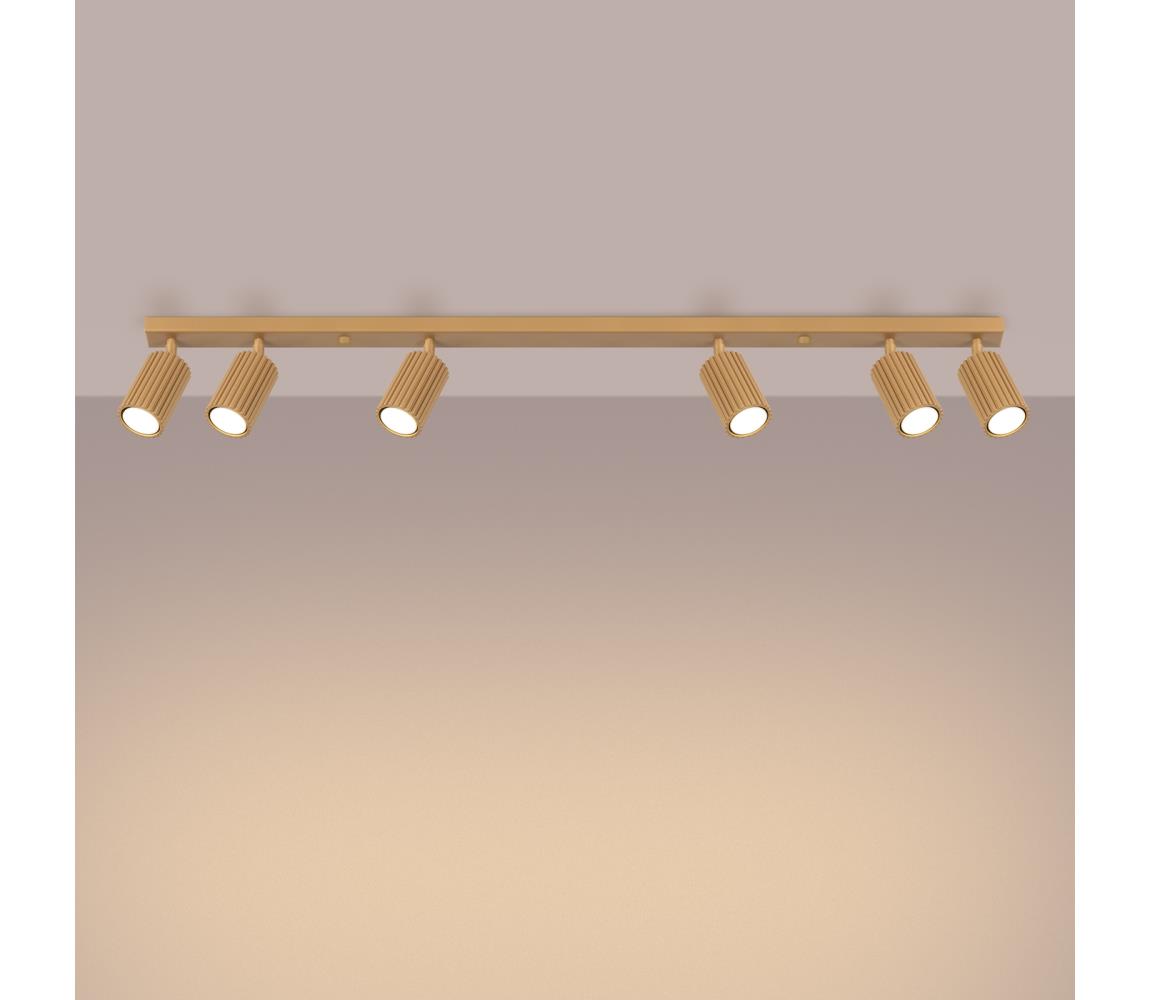 Brilagi Bodové svietidlo CRESTO 6xGU10/10W/230V zlatá