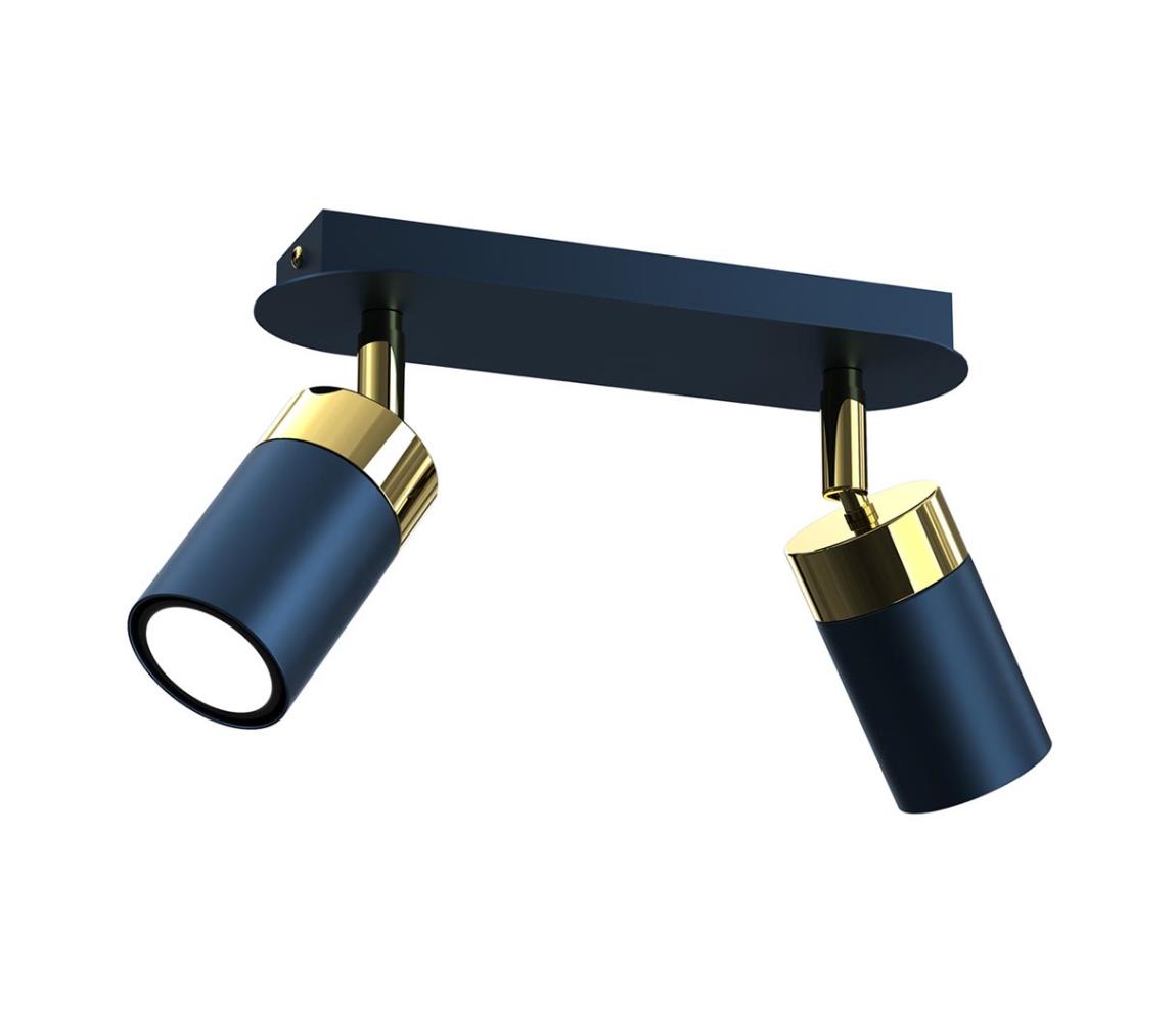 Brilagi Bodové svietidlo POKER 2xGU10/25W/230V modrá