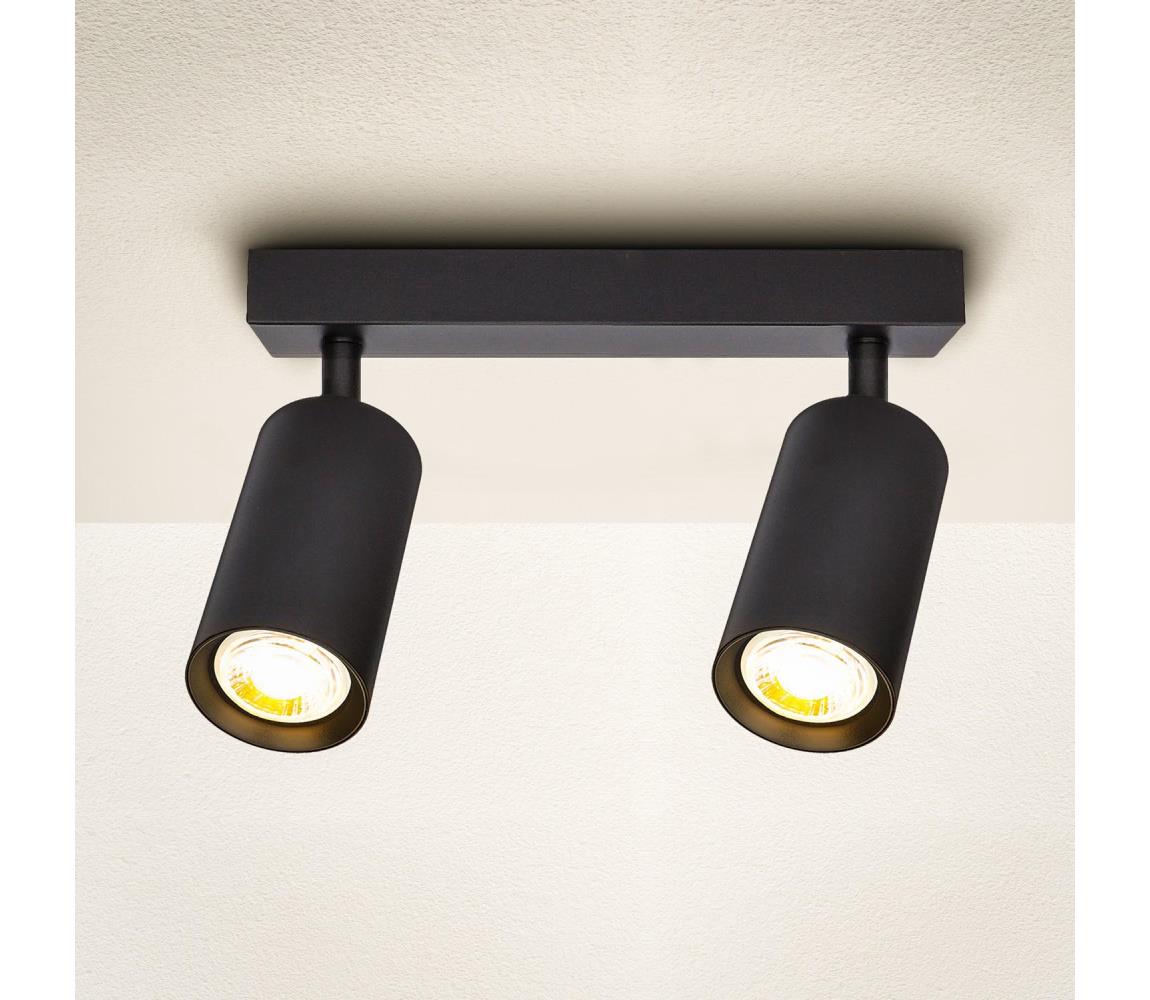 Brilagi Bodové svietidlo SELE 2xGU10/30W/230V čierna