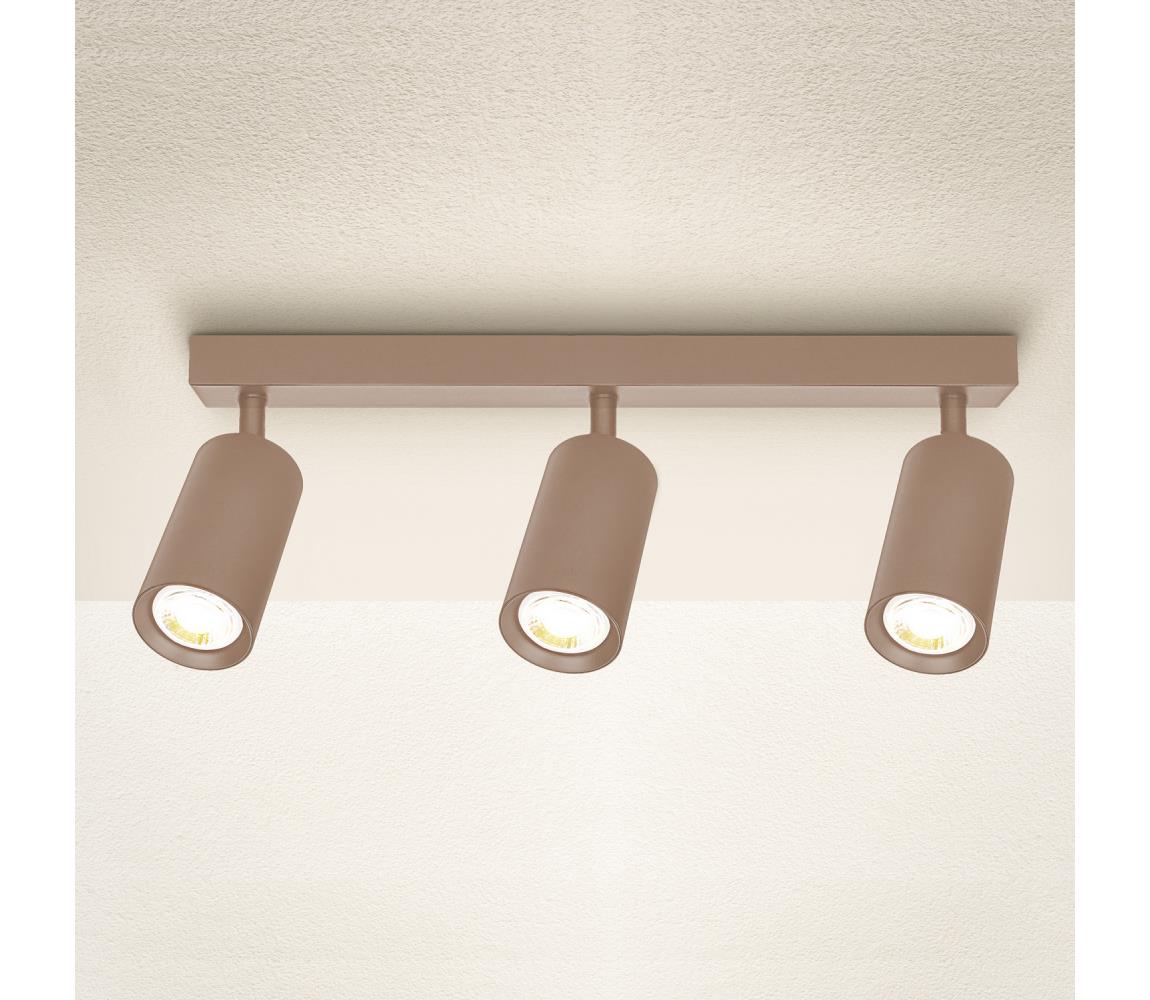 Brilagi Bodové svietidlo SELE 3xGU10/30W/230V béžová