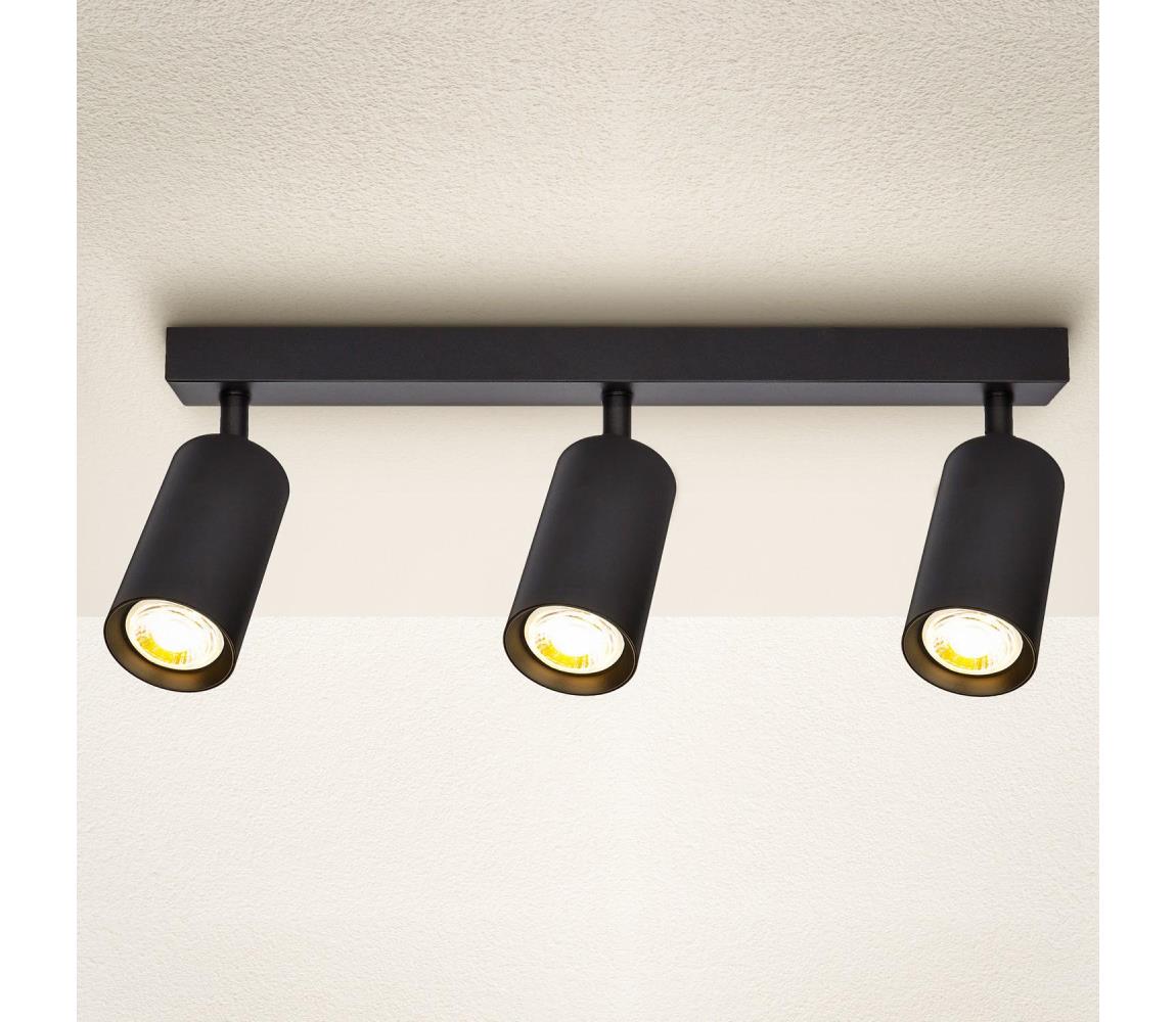 Brilagi Bodové svietidlo SELE 3xGU10/30W/230V čierna