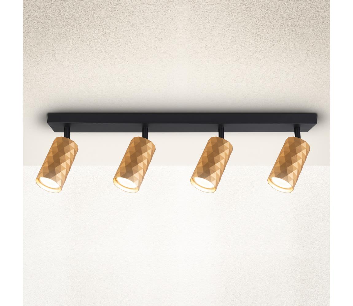 Brilagi Bodové svietidlo SELE DIAMANT 4xGU10/30W/230V zlaté WO-DIA4-GLD