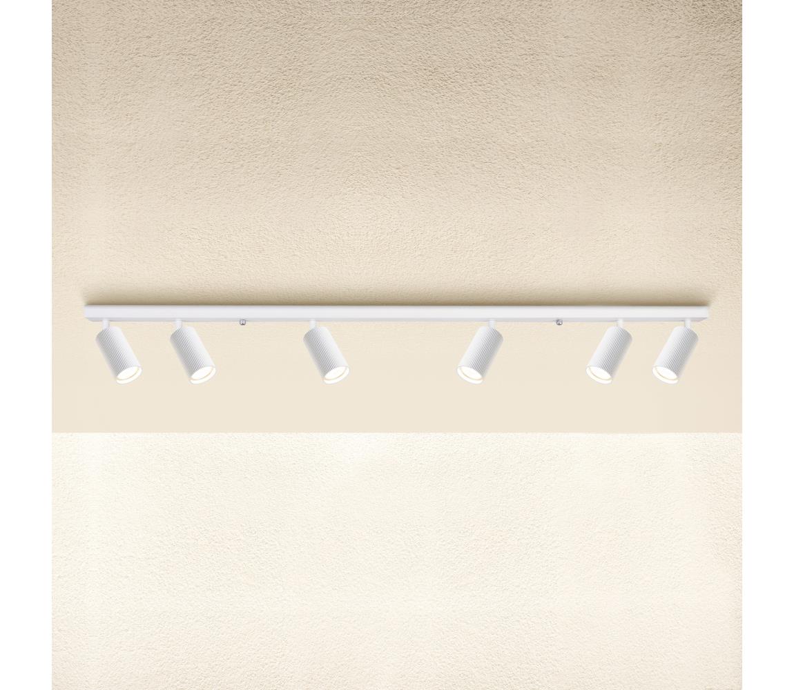 Brilagi Bodové svietidlo SELE MODERN 6xGU10/30W/230V biela WO-MOD6-WHT