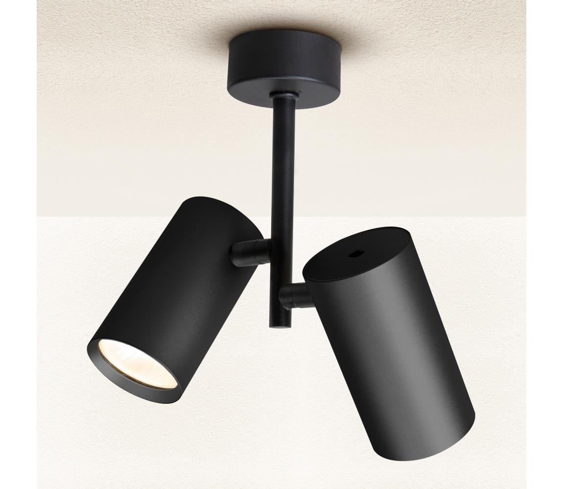 Brilagi Bodové svietidlo SELE VERTICAL 2xGU10/30W/230V čierna