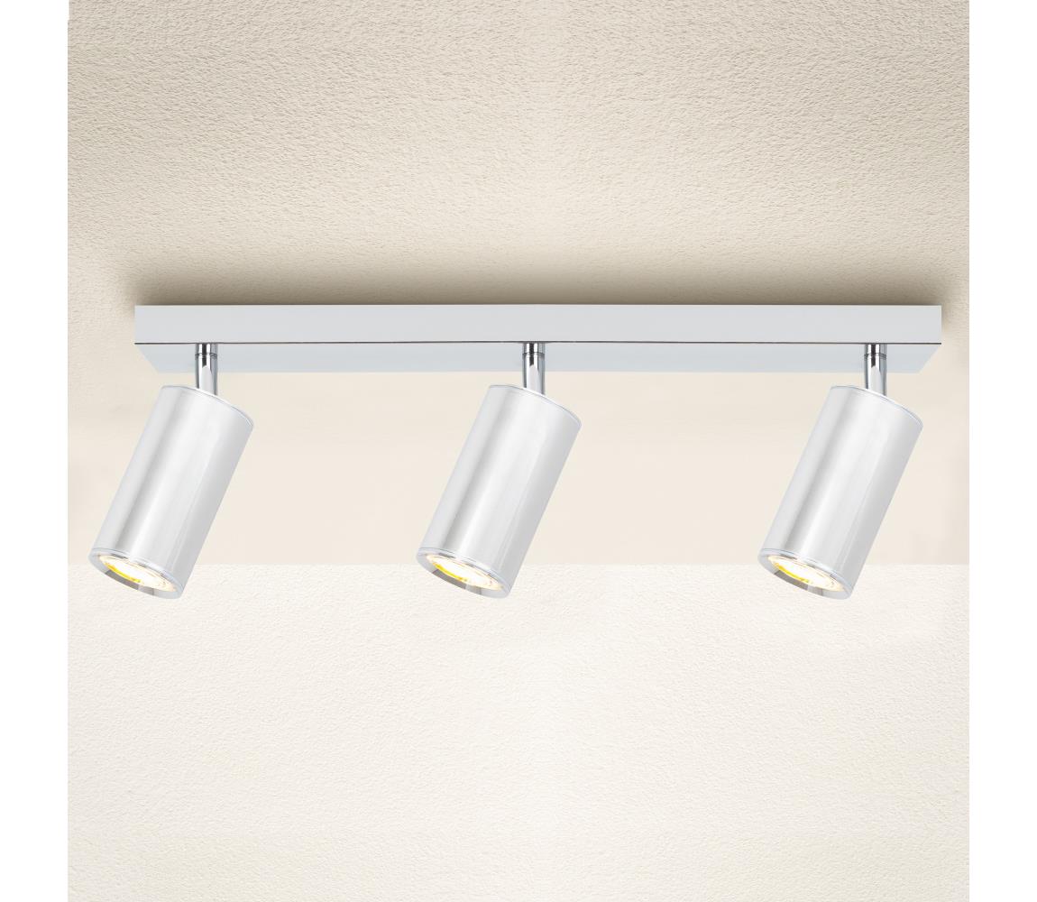 Brilagi Kúpeľňové bodové svietidlo SELE 3xGU10/30W/230V IP44 lesklý chróm