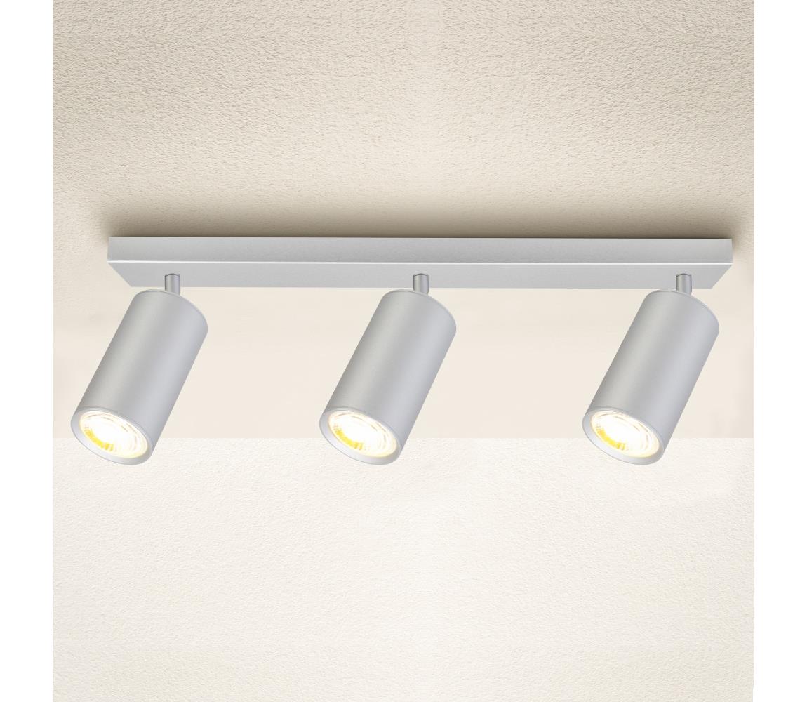 Brilagi Kúpeľňové bodové svietidlo SELE 3xGU10/30W/230V IP44 strieborná