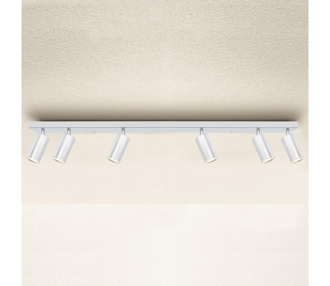 Brilagi Kúpeľňové bodové svietidlo SELE 6xGU10/30W/230V IP44 lesklý chróm