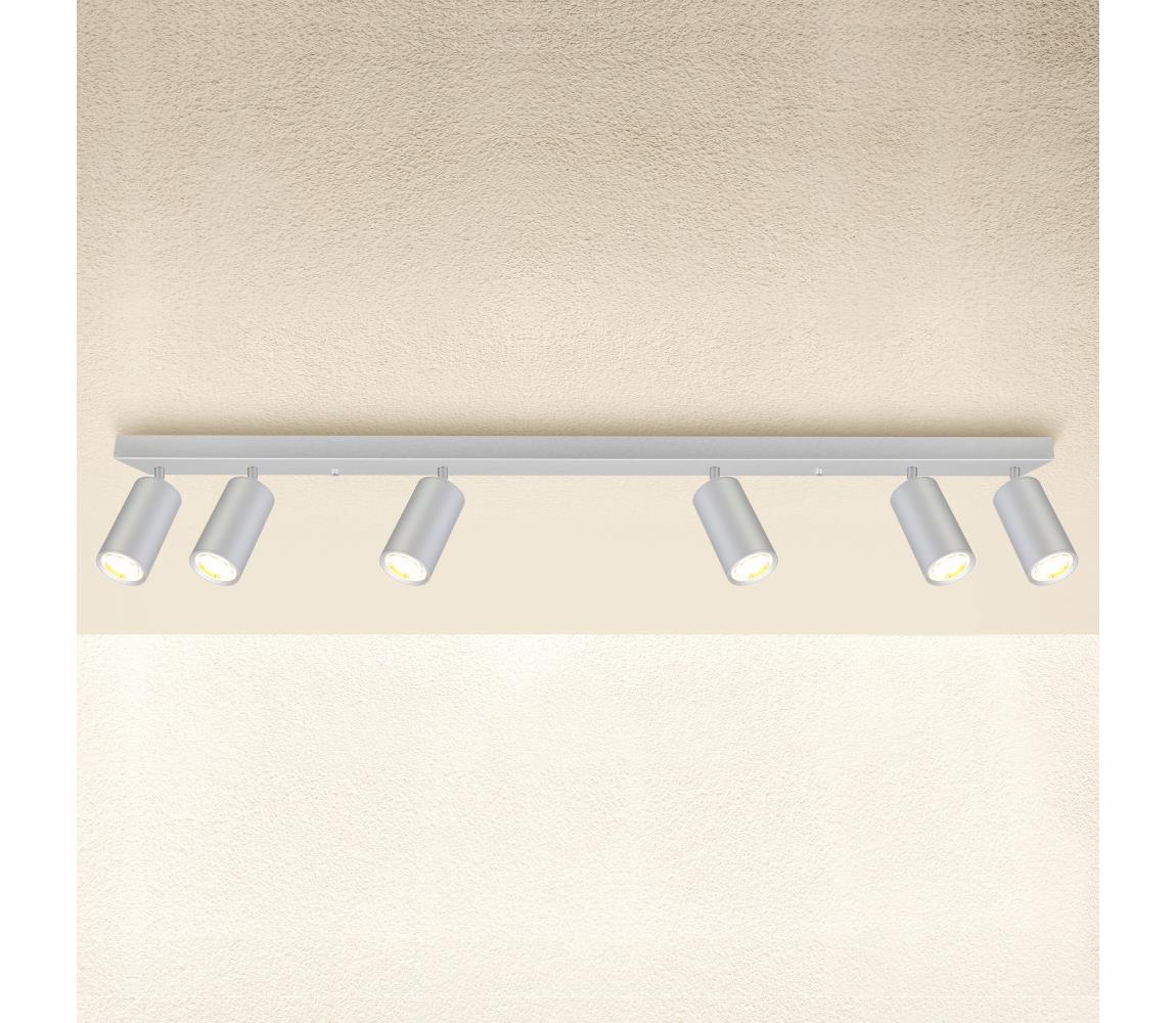 Brilagi Kúpeľňové bodové svietidlo SELE 6xGU10/30W/230V IP44 strieborná