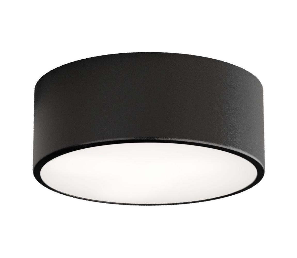 Brilagi Kúpeľňové stropné svietidlo CLARE 1xE27/24W/230V pr. 20 cm IP54 čierna