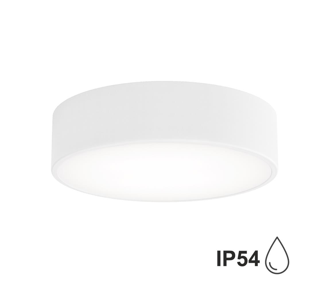 Brilagi Kúpeľňové stropné svietidlo CLARE 2xE27/24W/230V pr. 30 cm biela IP54