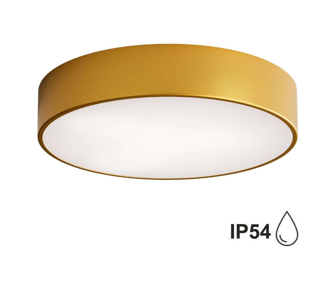Brilagi Kúpeľňové stropné svietidlo CLARE 2xE27/24W/230V pr. 40 cm IP54 zlatá
