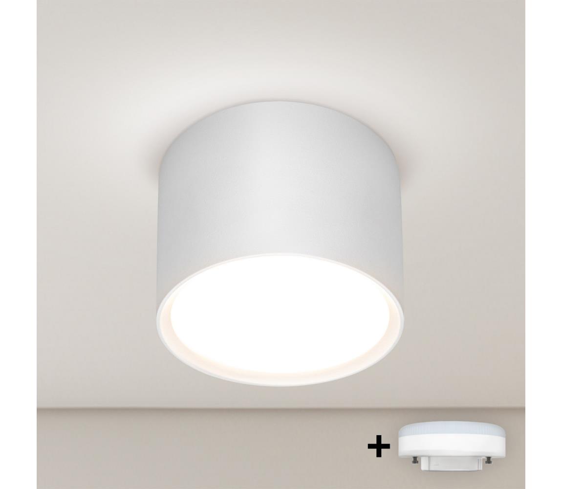 Brilagi LED Bodové svietidlo SMOOTH 1xGX53/15W/230V biela WO-GX-01-WHT-OEM