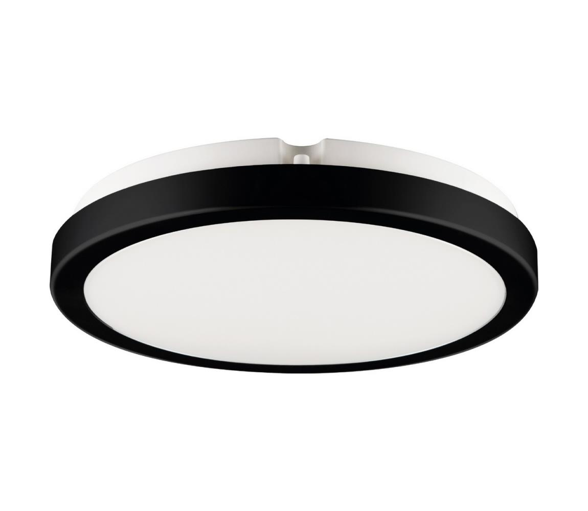 Brilagi LED Kúpeľňové stropné svietidlo PERA LED/24W/230V pr. 28 cm IP65 čierna