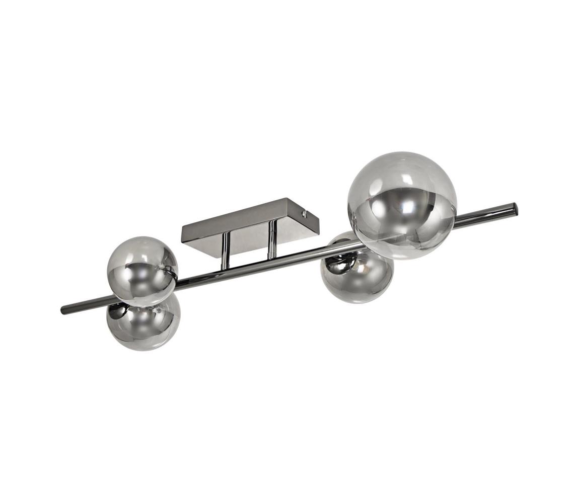 Brilagi LED Prisadený luster MILLA 4xG9/3W/230V lesklý chróm/dymová 7010-4CS