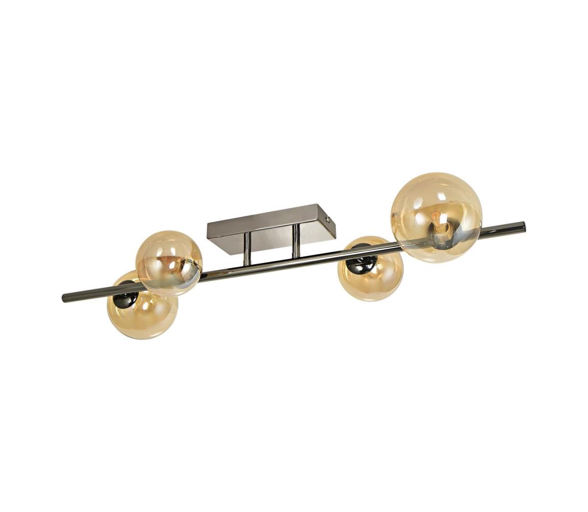 Brilagi LED Prisadený luster MILLA 4xG9/3W/230V lesklý chróm/zlatá 7010-4CA