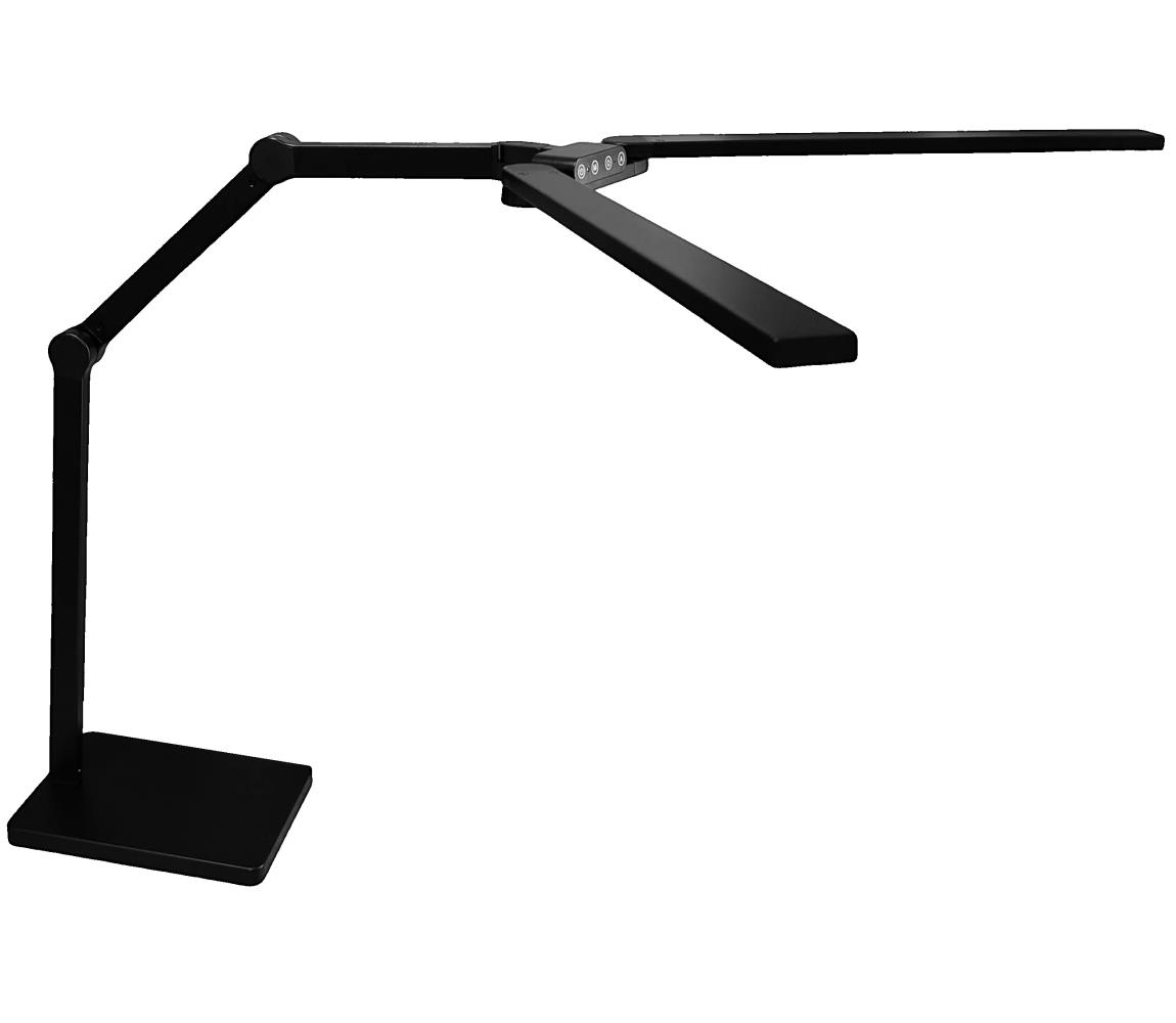 Brilagi LED Stmievateľná dotyková stolná lampa VARIO LED/24W/230V 3000-6500K čierna 8590828001805