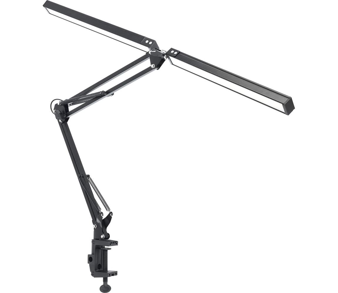 Brilagi LED Stmievateľná stolná lampa VARIO 2xLED/14W/230V 3000-6000K čierna