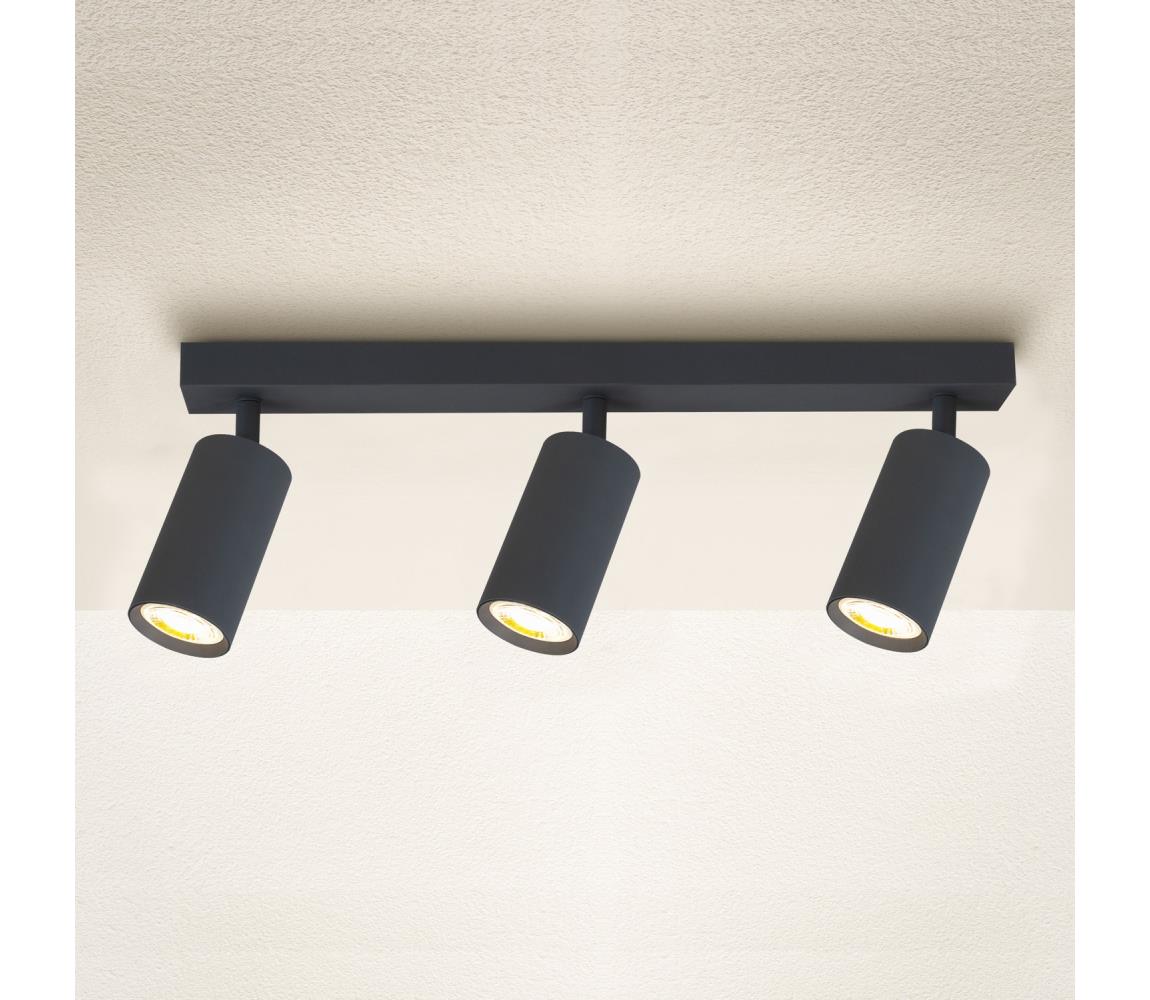 Brilagi LED stmievateľné bodové svietidlo SELE 3xGU10/6,5W/230V antracit