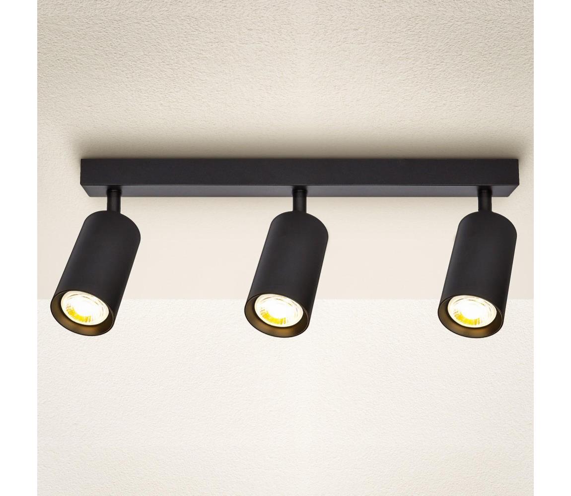 Brilagi LED stmievateľné bodové svietidlo SELE 3xGU10/6,5W/230V čierna