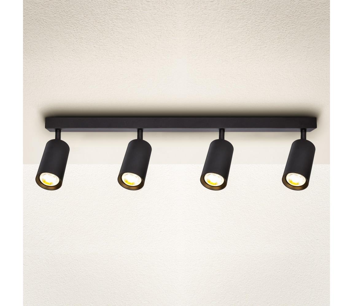 Brilagi LED stmievateľné bodové svietidlo SELE 4xGU10/6,5W/230V čierna