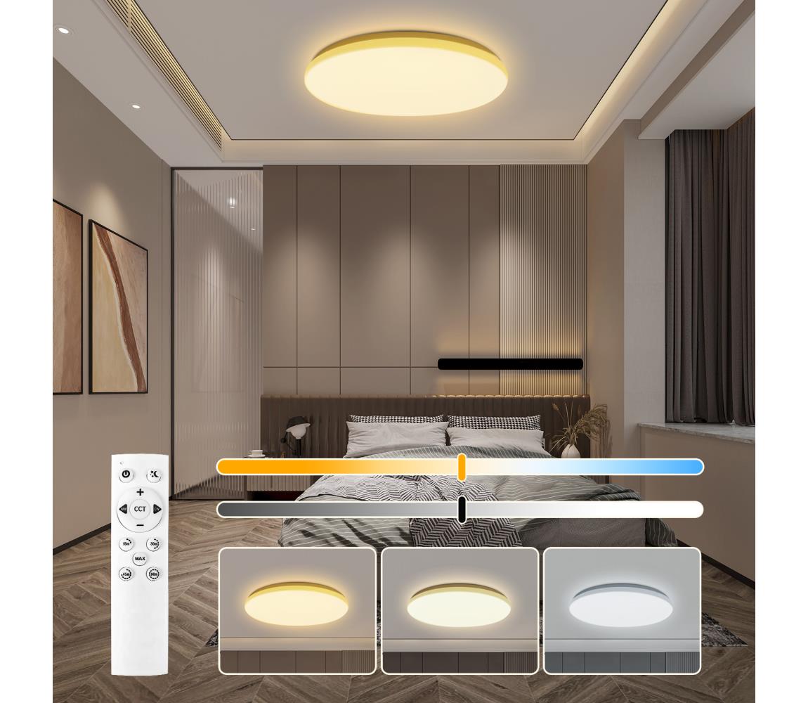 Brilagi LED stmievateľné stropné svietidlo MILKY WAY LED/36W/230V 3000-6500K +DO B10310ADSS